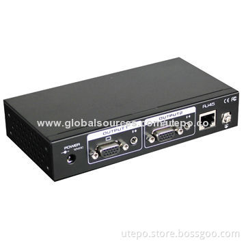 VGA Video/Audio Extender, Super Interference Rejection, Extension Up to 300m